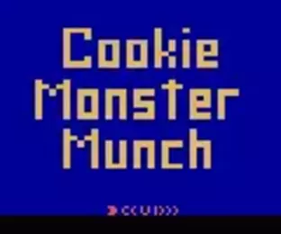 Image n° 5 - screenshots  : Cookie Monster Munch